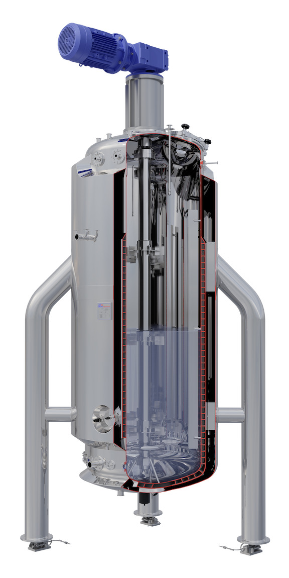 Stainless steel fermenter