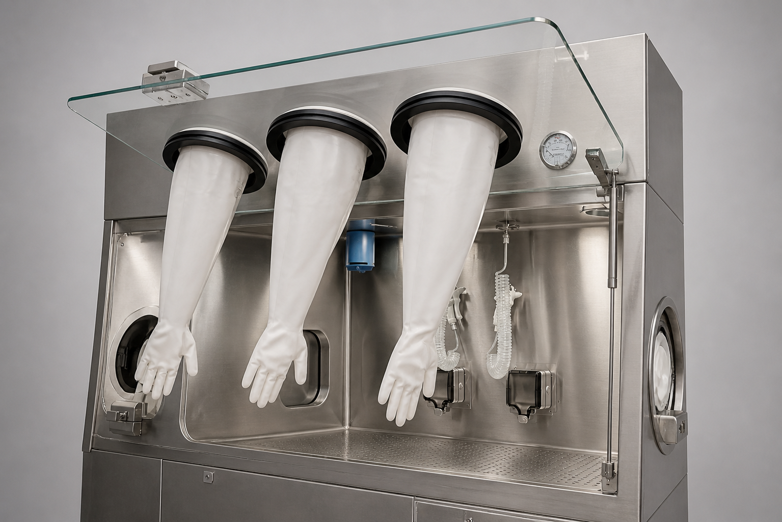 Stainless steel containment fabrication detail